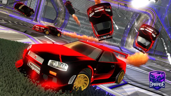 A Rocket League car design from maxrgygd