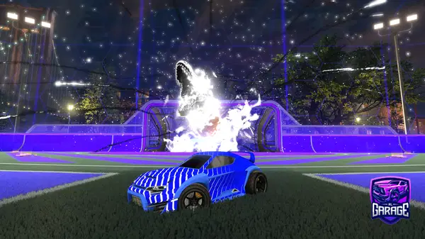A Rocket League car design from Lucasglenn