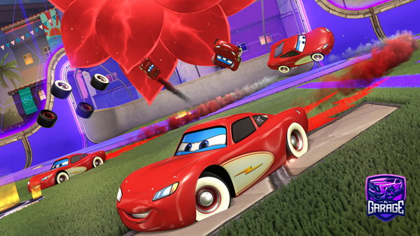 A Rocket League car design from Mrtrader65