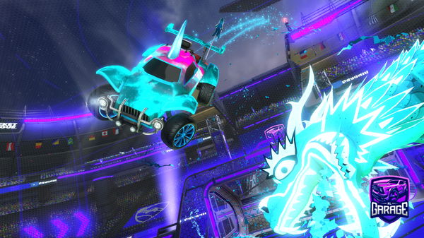 A Rocket League car design from sross44