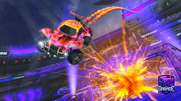 A Rocket League car design from toastyhamster_