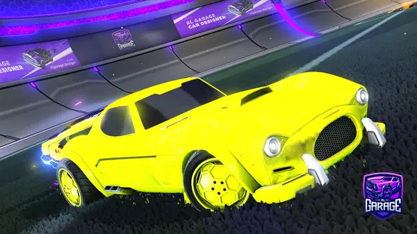 A Rocket League car design from dangerduck