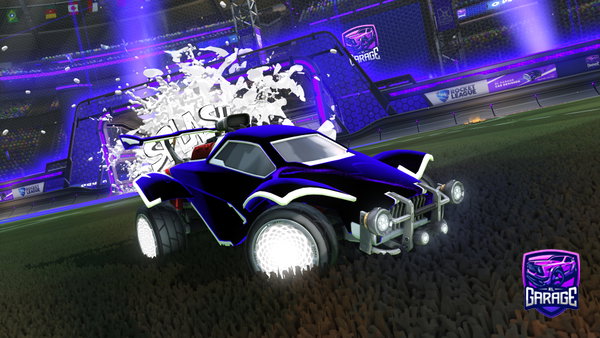 A Rocket League car design from kall101bro