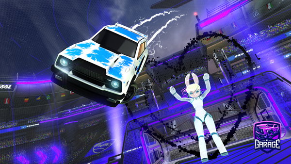 A Rocket League car design from Caro040