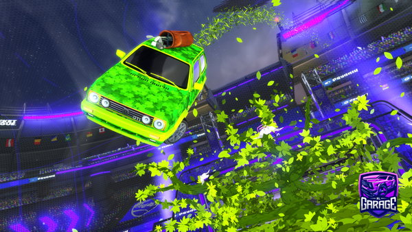 A Rocket League car design from Cardboardknight