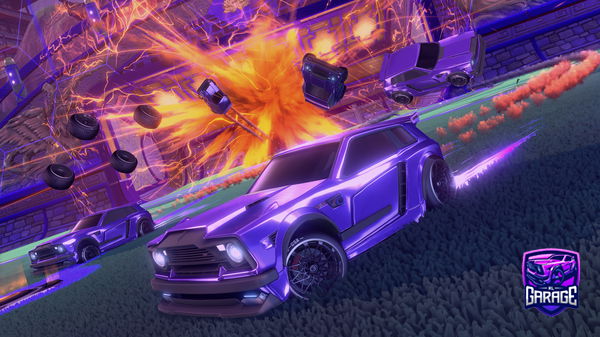 A Rocket League car design from MalikGolfen