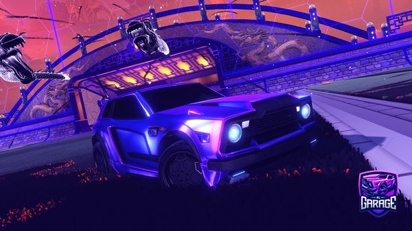 A Rocket League car design from HubertJohnson