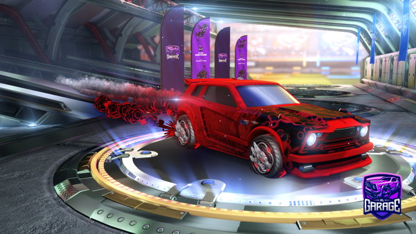 A Rocket League car design from RedHead999