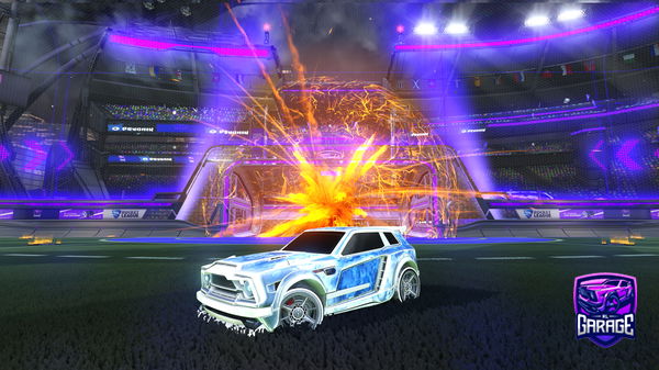 A Rocket League car design from 3rabi