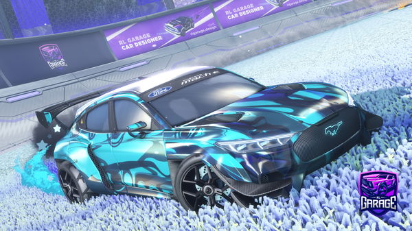 A Rocket League car design from GH0ST85O