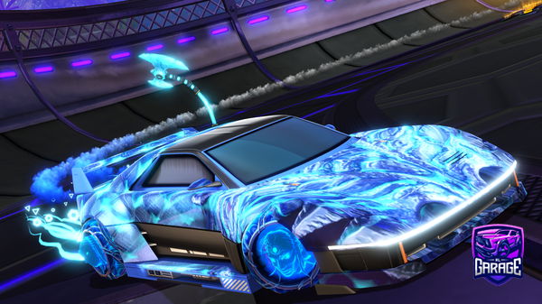 A Rocket League car design from MTGX