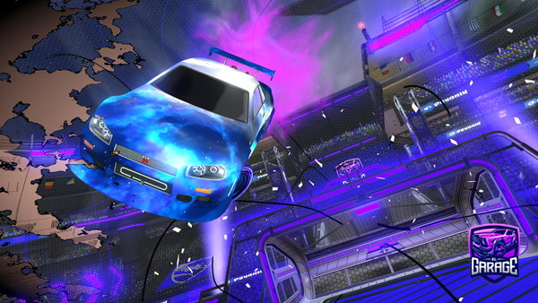A Rocket League car design from DanyPcd17