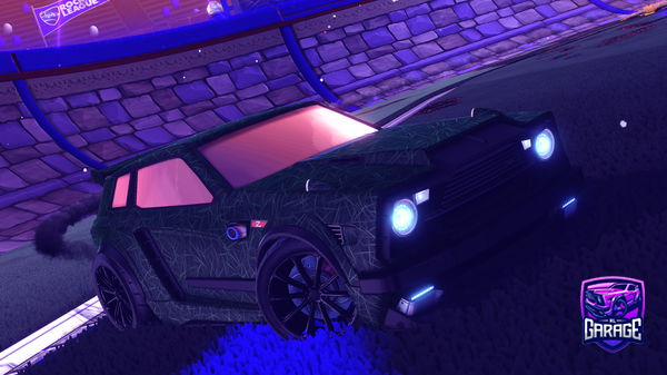 A Rocket League car design from -OTA-