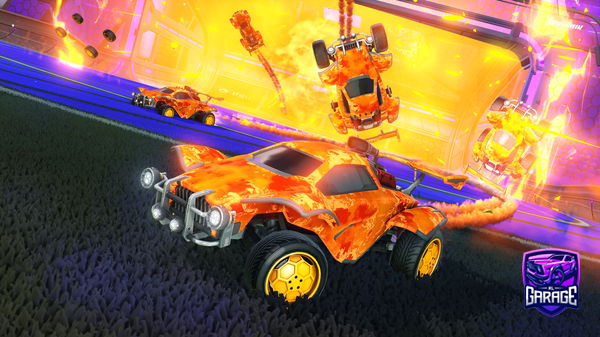 A Rocket League car design from CHILL8