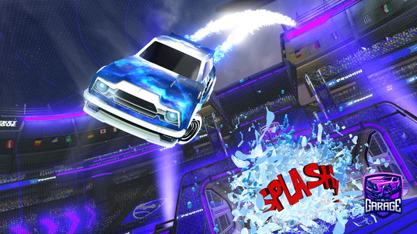 A Rocket League car design from bwade8