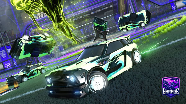 A Rocket League car design from DarkCharxDesigns