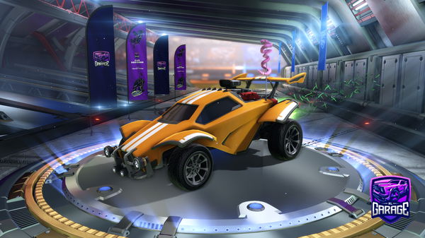 A Rocket League car design from Yoshi_Gamer