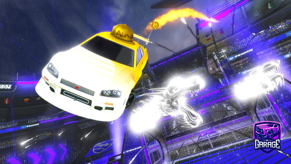 A Rocket League car design from letshx