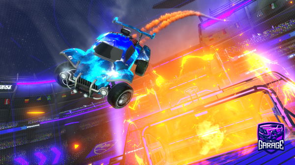 A Rocket League car design from Quinnyboy2009