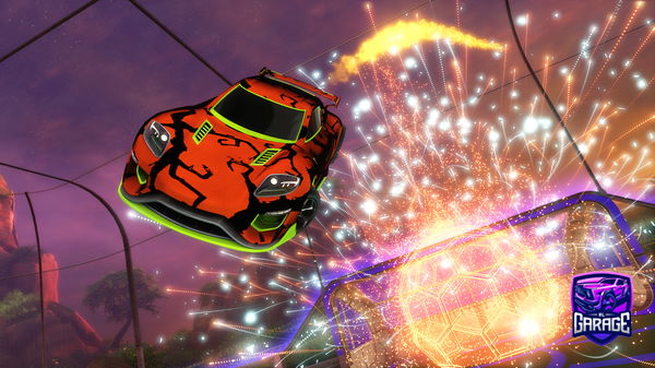 A Rocket League car design from Fhhfu