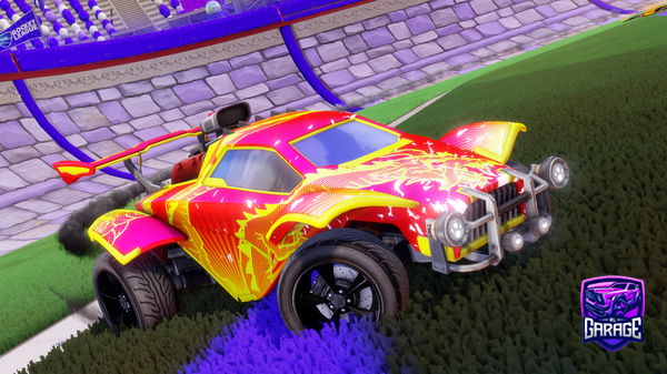 A Rocket League car design from powereset