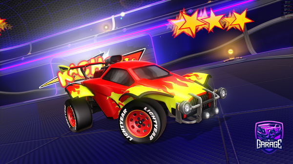 A Rocket League car design from Champ03