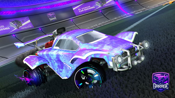 A Rocket League car design from Psn_manchu1234