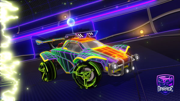A Rocket League car design from liiceice