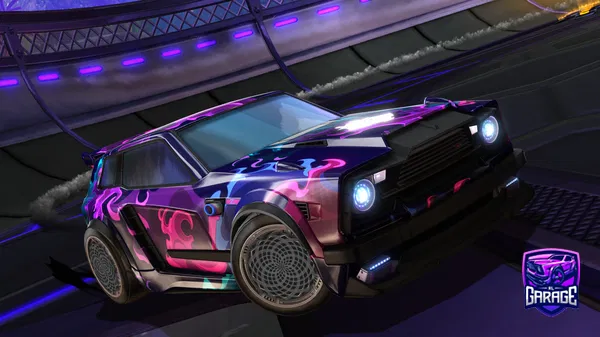 A Rocket League car design from MonkeyDAstra