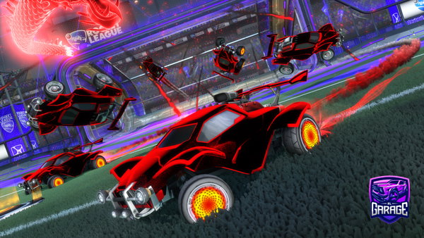 A Rocket League car design from cometeeboi