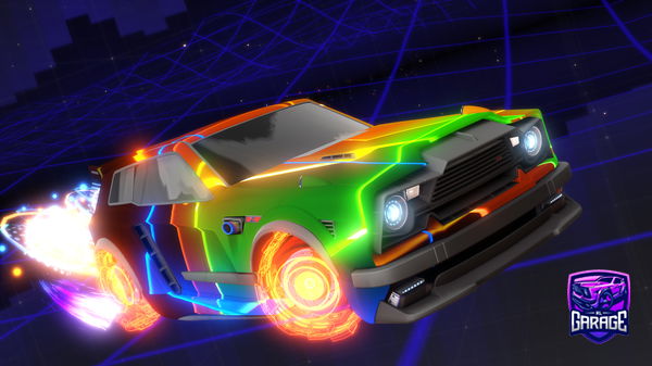 A Rocket League car design from Hazdog1000