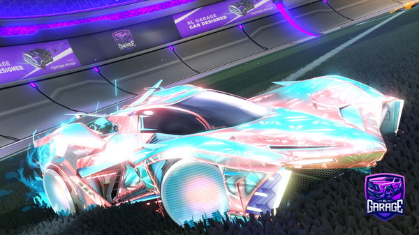 A Rocket League car design from Riyaadh1234