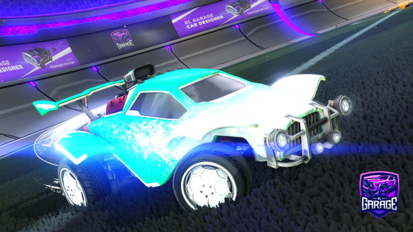 A Rocket League car design from N_peta