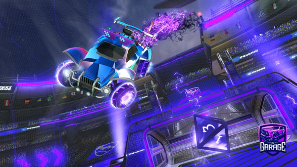 A Rocket League car design from punkthedog8