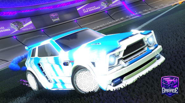 A Rocket League car design from Phlashstep