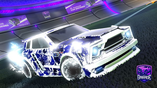 A Rocket League car design from Pveck