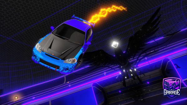 A Rocket League car design from SVA13