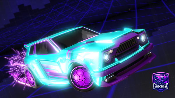 A Rocket League car design from Faze_MeEeEeE