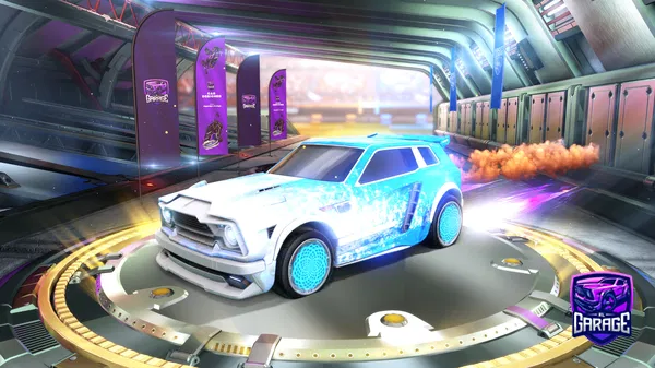 A Rocket League car design from CHICKBOI90