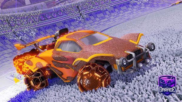 A Rocket League car design from MatthewR4V3