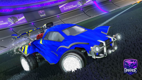 A Rocket League car design from Bubble_Bubble23