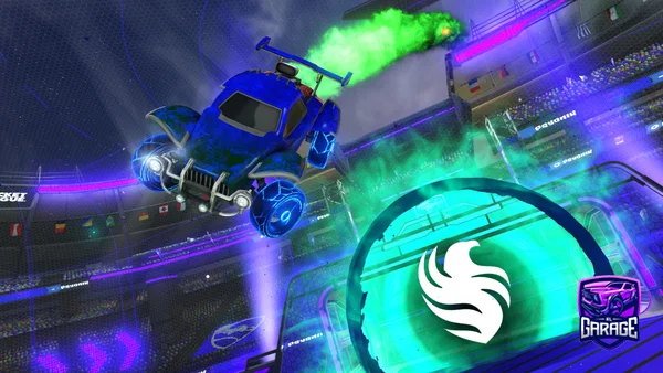 A Rocket League car design from Ashiq