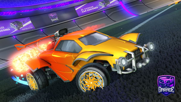 A Rocket League car design from Alejandro_mnz