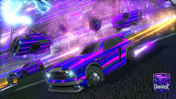 A Rocket League car design from lUiSoRRL