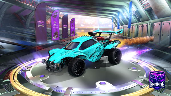 A Rocket League car design from Stinkyturd