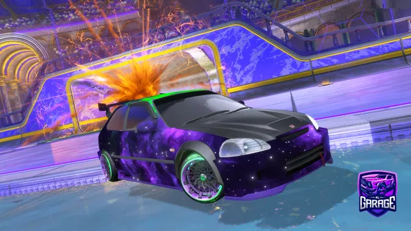 A Rocket League car design from samukass30