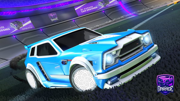 A Rocket League car design from Szwagrito