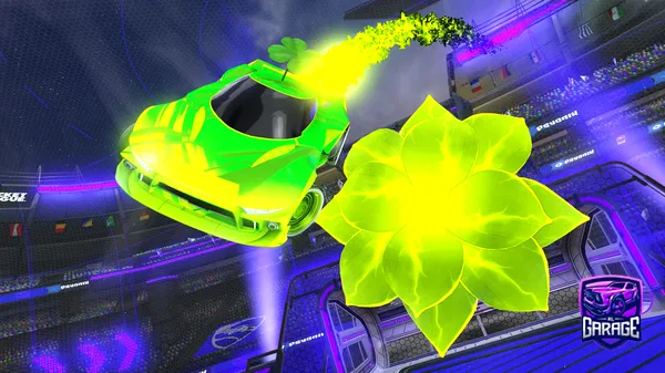 A Rocket League car design from Myusernameistigershark