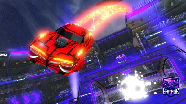 A Rocket League car design from Smacker34