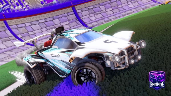 A Rocket League car design from Opai_Senpai